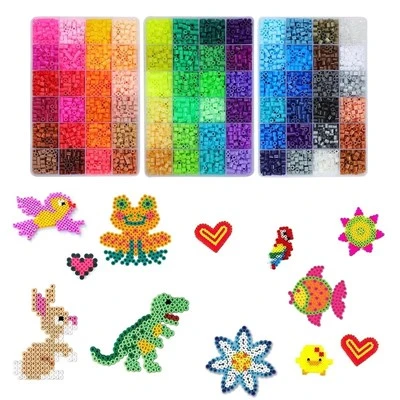 Kit de cuentas fusibles de 2,6 mm (24-120 colores)