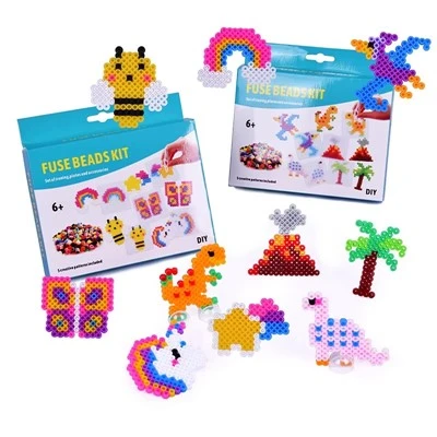Kit de cuentas fusibles temáticas de 5 mm para niños