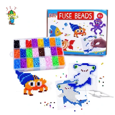Kit de cuentas de fusibles de animales del océano